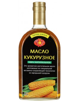 Масло Кукурузное Golden Kings нерафинированное 500 мл в стекле